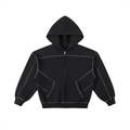 Contrast Stitched Hoodie