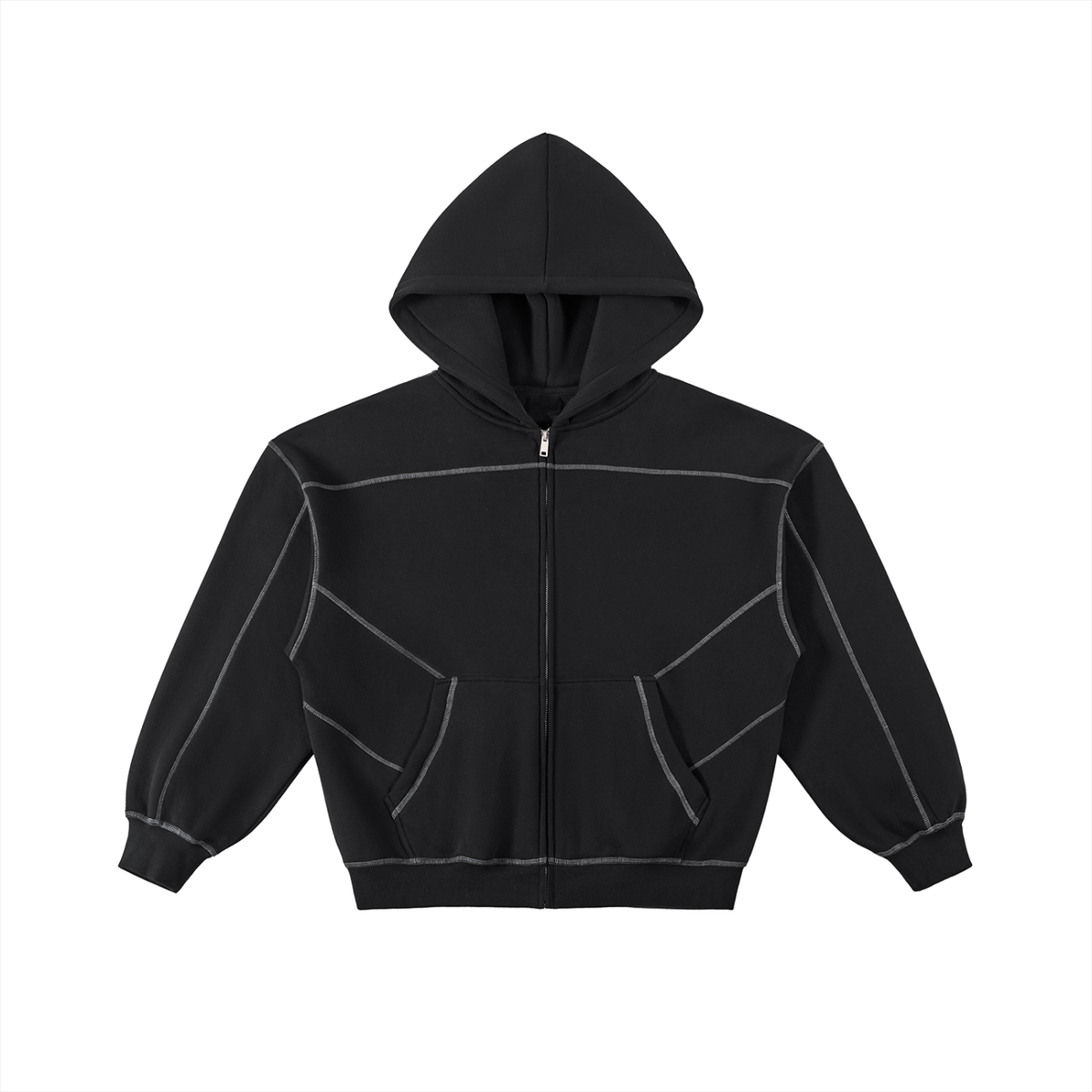 Contrast Stitched Hoodie – Rizzaclo