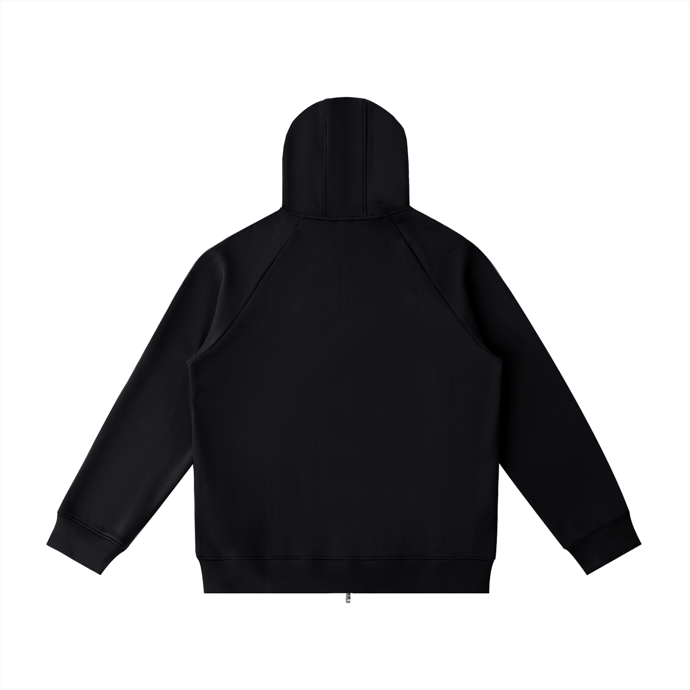Raglan Sleeve Zip Hoodie